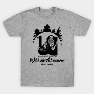 wild life adventure - camping outdoor T-Shirt